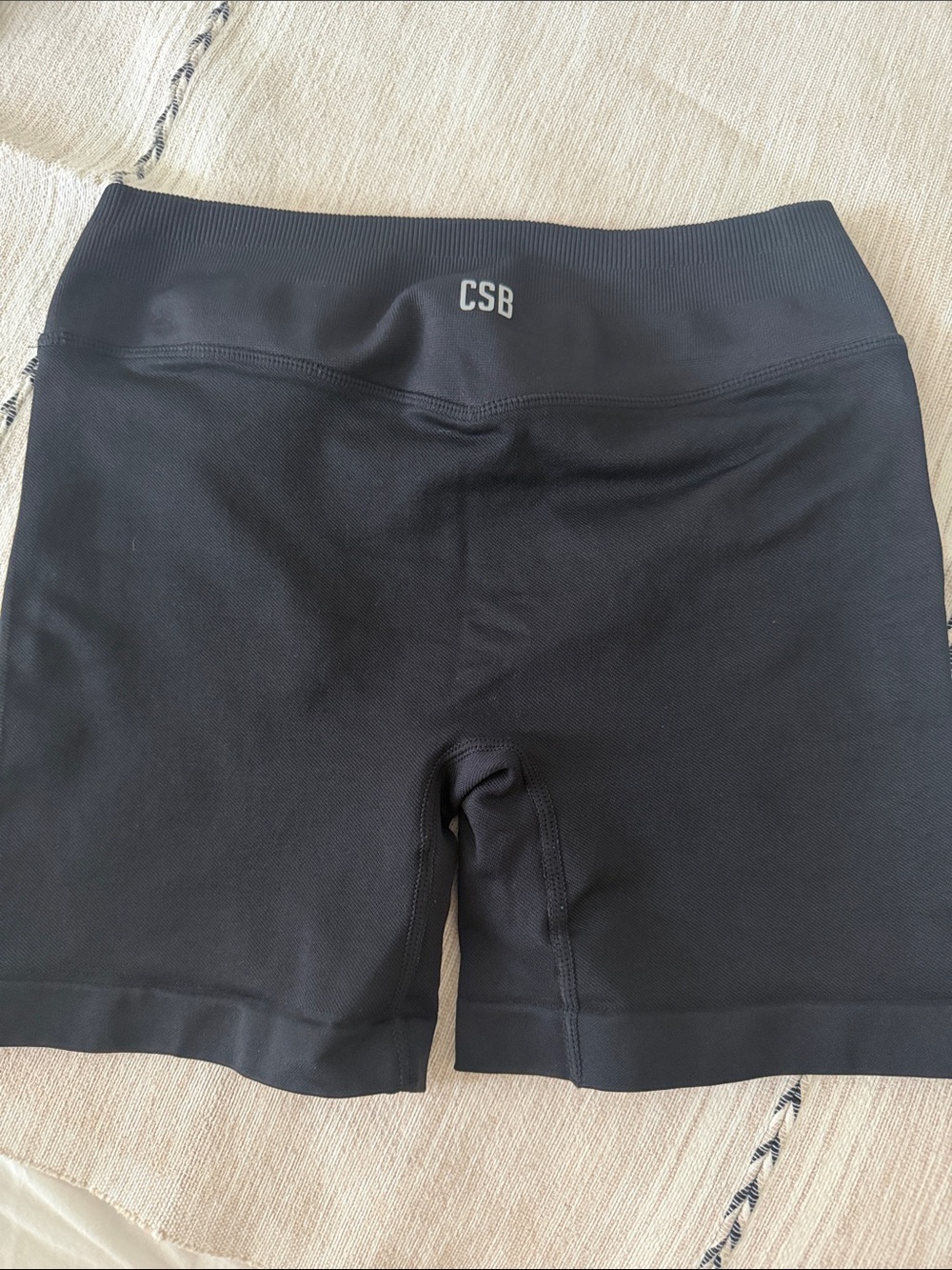 CSB Women's Black Performance Shorts, Medium